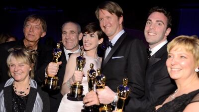 Yıldızlar Oscar Töreni sonrası partide...