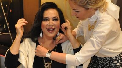 Sinemanın sultanı takı fuarının da yıldızı!