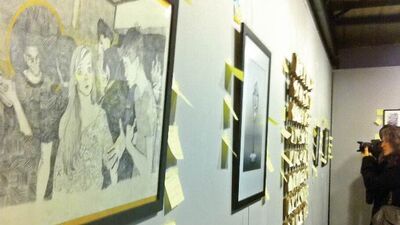 Bu sergide para geçmez!