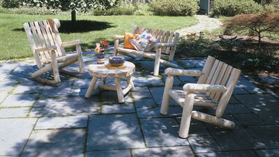 İlham veren bahçe mobilyaları