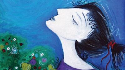 "Bir erişkinin düşsel bir dünyaya sığınma isteği" resim sergisi…