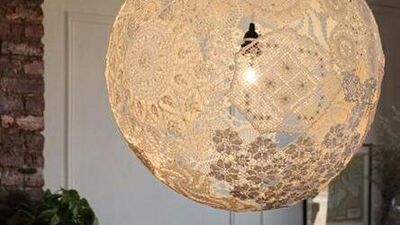 Yeni trend: Dantelden lamba!