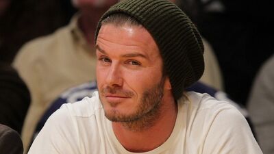 Yakışıklı ve karizmatik futbolcu: David Beckham
