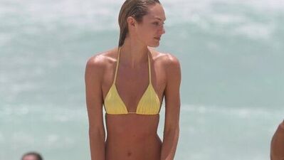 Candice halka karıştı!