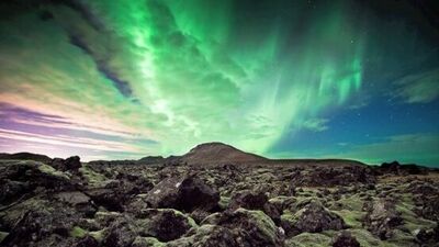Kutup ışıklarının muhteşem şöleni!