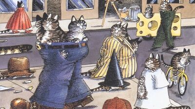 Benim kedim okula gitmiyor!