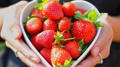 Kuruyan dudaklarınıza çilekle bakım yapın!