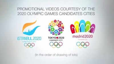 2020 Olimpiyat tanıtım filmi...