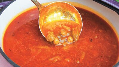 Kuru bamyalı çorba