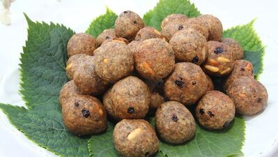 Tüy beyaz köfte...