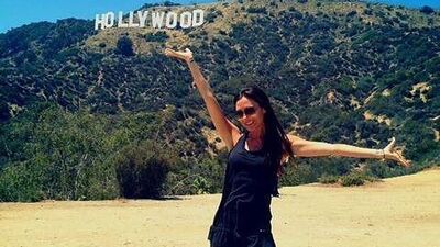 Hollywood hatırası çektirdi!