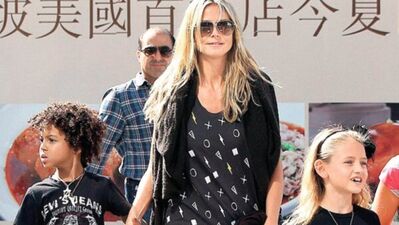 Heidi Klum'un hafta sonu keyfi
