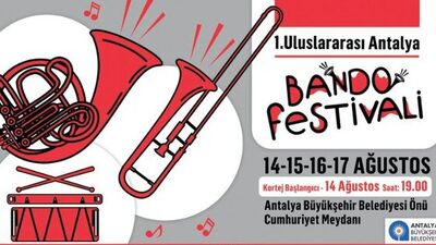 Türkiye'nin ilk bando festivali!