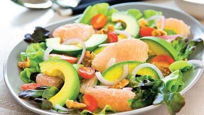 Hafif yaz salataları...