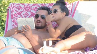 Şezlong romantizmi!