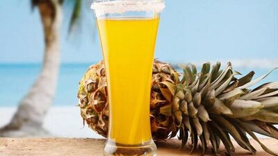 Ananas suyu ile güzelleşin…