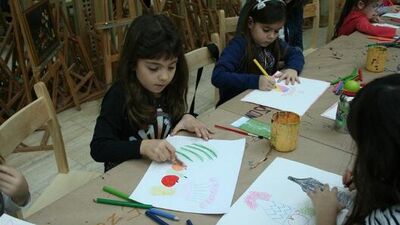 Haydi çocuklar sanat ve eğlenceye davetlisiniz!