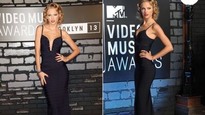 Müzik ödüllerinde şıklık yarışı...