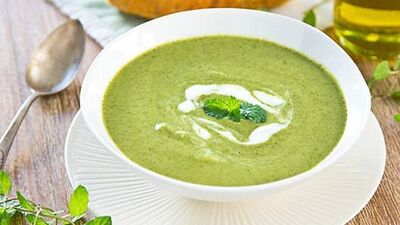 Sütlü kereviz çorbası...