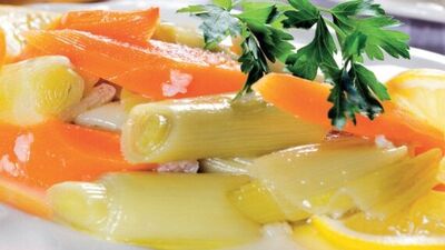 Zeytinyağlı pırasa...