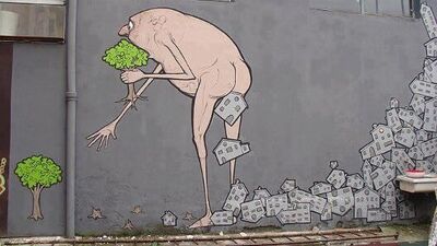 Sokak sanatının en sevilen 100'ü...