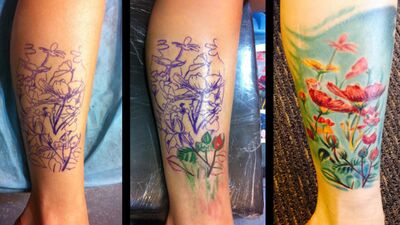 Adım adım bir dövme macerası…