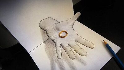 Çizim meraklılarına özel "3D Çizimler"