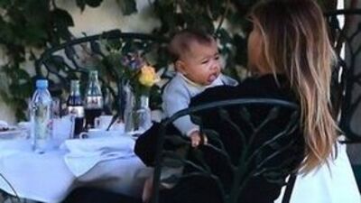 İşte merakla beklenen bebek!