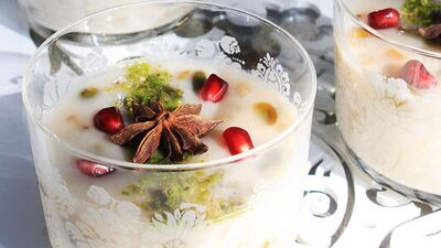 Sütlü aşure tarifi