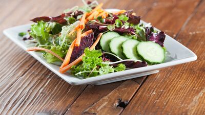 Çıtır sebze salatası