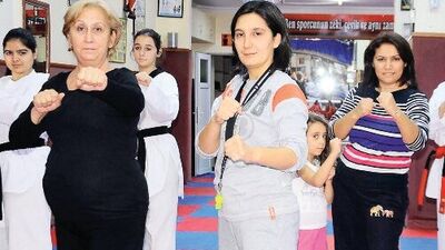 Kadınlara tekvando kursu