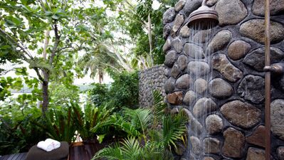 Tasarım harikası bahçe duşları...