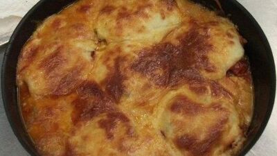 Beşamel soslu balık