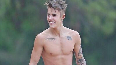 Bieber'dan artistik atlayış