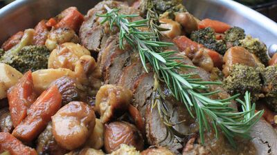 Kestaneli dana rosto