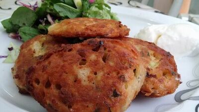 Mayalı Kabak Mücver