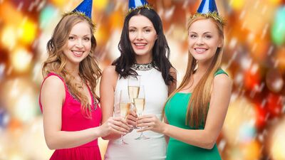 Payetli yılbaşı elbiseleri...