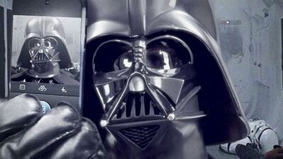 Darth Vader Instagram'da