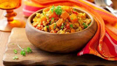 Kestaneli bulgur pilavı