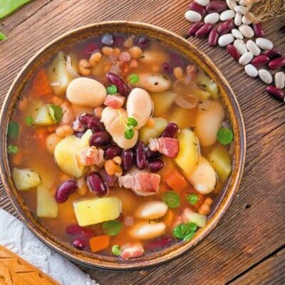 Kış sebzeleri çorbası