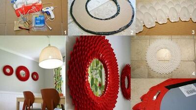 Yılbaşı kapı süsünüzü kendiniz yapın