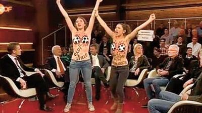 FEMEN yayın bastı
