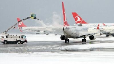 Karla uçmayı öğrenin