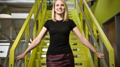 Odasının yanına kreş yaptıran Marissa Mayer...