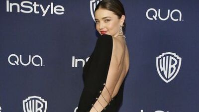 Miranda bu kıyafeti ile çok konuşuldu