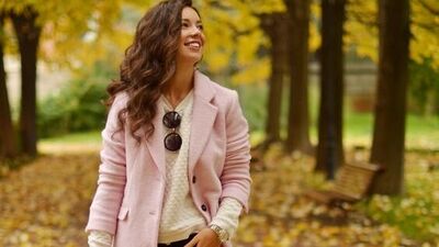 Paltolara pembe şıklık geldi