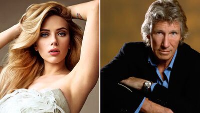 Roger Waters, Scarlett'e sert çıktı