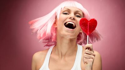 2014 modası pembe saçlar