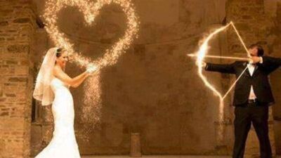 En yaratıcı düğün fotoğrafları