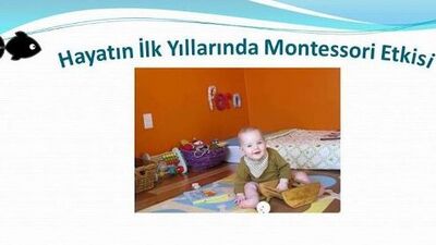 Hayatın ilk yıllarında Montessori etkisi semineri